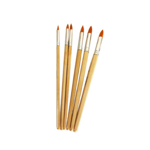 Cake Decorators Paint Brush Set (6 Piece Set)