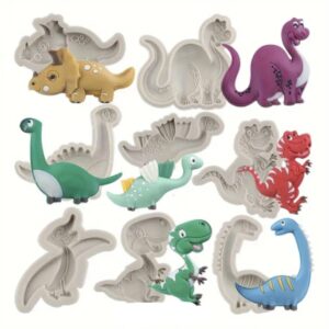 Dinosaur Mould Set (8 Pieces)