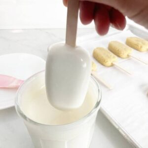 Cake on a stick Choc Dip