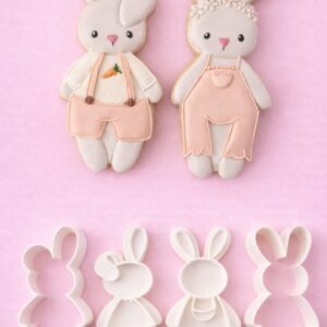 Sweet Bunny Cookie Cutter Set