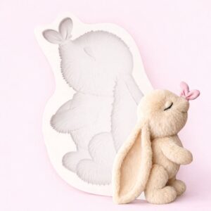 Bunny Mould with Fur Texture